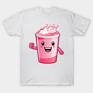 Soft drink cute T-Shirt cute giril T-Shirt